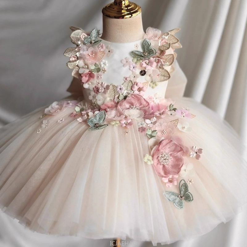 Summer Clothing Baby Girl - Bruidsjurk Zomer Kinderen Meisjes Eerste Verjaardag