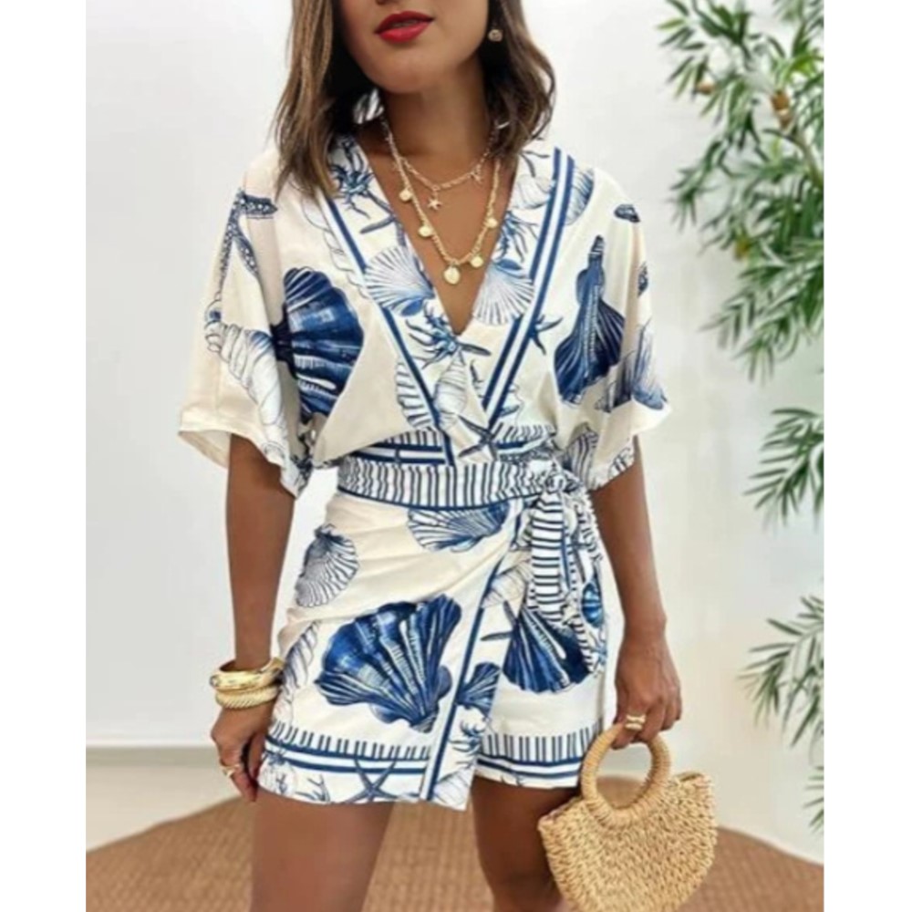 Mode Gedrukt Korte Mouw Dames  - Summer Zara recensie en prijs